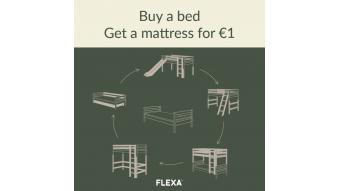 Acquista un letto e ricevi il materasso a 1 €uro