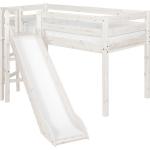 Letto semi-elevato Classic con piattaforma e scivolo 