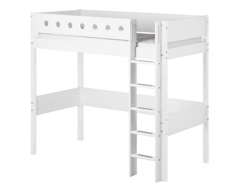 Letto sopra elevato White