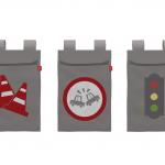 Set di 3 tasche gioco