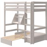 Letto sopra-elevato Casa Classic con modulo integrato.