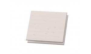 Set di 2 ripiani per armadio in pino sbiancato o grigio  - colore Grigio