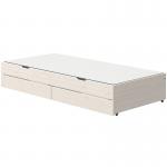 Blocco letto estraibile con 2 cassetti per letto FLEXA Classic