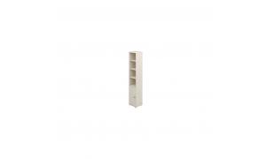 Colonna libreria  FLEXA Classic  - Colore Sbiancato - colore Light teal - Dettaglio Sbiancato