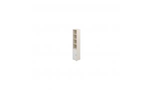 Colonna libreria  FLEXA Classic  - Dettaglio Bianco - Colore Sbiancato - colore Light teal