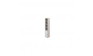 Colonna libreria  FLEXA Classic  - Dettaglio Bianco - colore Blush - Colore Grigio