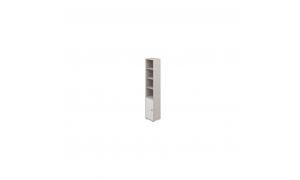 Colonna libreria  FLEXA Classic  - Dettaglio Bianco - colore Natural Green - Colore Grigio