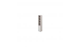 Colonna libreria  FLEXA Classic  - Dettaglio Bianco - colore Bianco - Colore Grigio