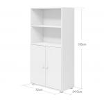 Libreria Midi 2 ante