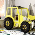 Tractor yellow