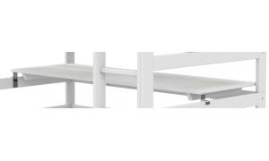 Scrivania per letto alto 177 Lifetime - Colore Bianco