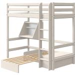 Letto sopra-elevato Casa Classic con modulo integrato.