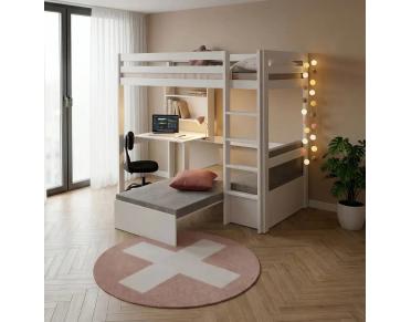 Letto a soppalco Lifetime Elements Salvaspazio