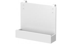 Ripiano libri per letti "click on" - Colore Bianco - Dettaglio White